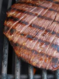 Photo of steak grilling